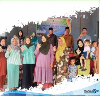 Sosialisasi Program Pangan Tambahan Stunting Desa Perapat Tunggal